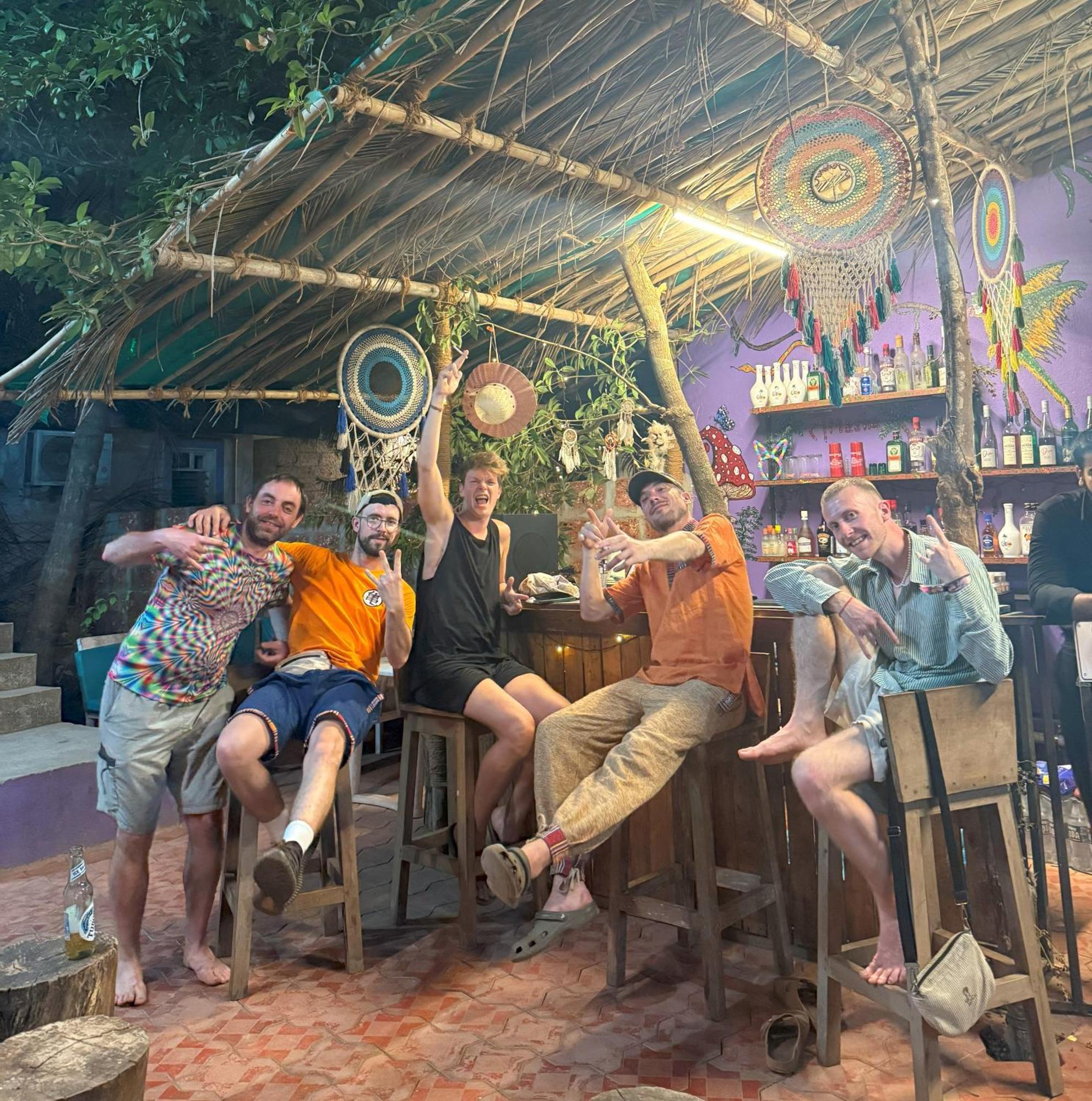 Tamasha Goa Vagator Hostel Exterior photo
